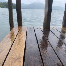Dock Cleaning Lake George 2